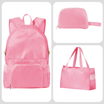 🎒 ✨Foldable Convertible Backpack Tote 3-in-1 Travel Bag – Backpack, Bag & Shoulder Bag in one – compact, versatile & perfect for travel, everyday life & work