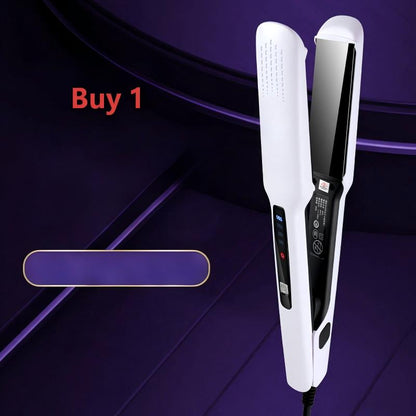 Up to 45% OFF💇‍♀️2-in-1 Hair Straightener and Curler with Negative Ionic Care