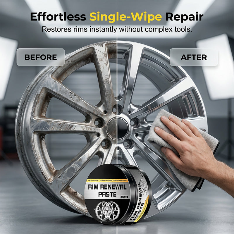 🥳2026 HOT SALE🥳💞50K+ SOLD!💨✨All-in-One Wheel Care & Restoration Paste
