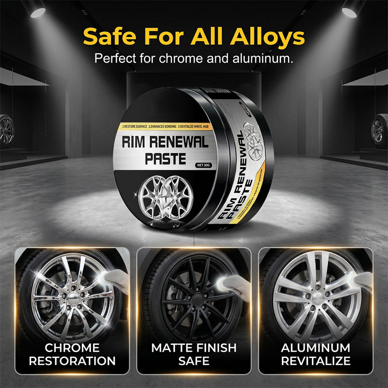 🥳2026 HOT SALE🥳💞50K+ SOLD!💨✨All-in-One Wheel Care & Restoration Paste
