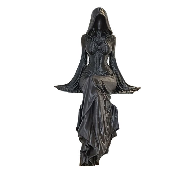🎁Gothic Elegance Lady Death Statue