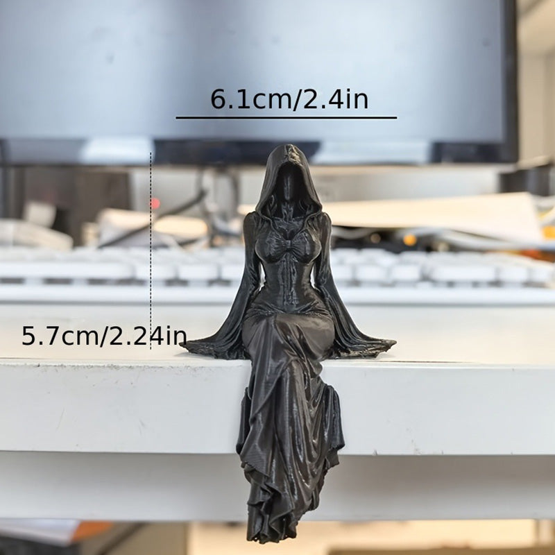 🎁Gothic Elegance Lady Death Statue