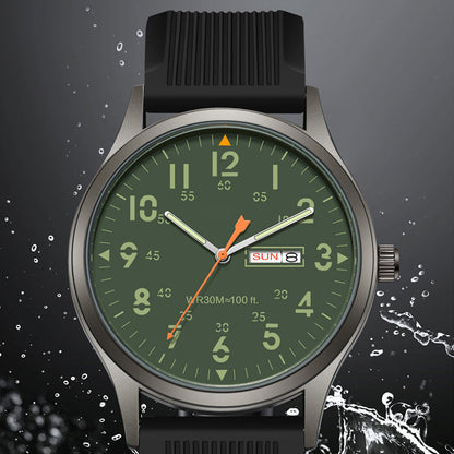 🎁2026 New Arrivals 45% OFF💥Men's Quartz Watch with Luminous Display – Dual Glow, 30M Water Resistant, Date Window 🕶️