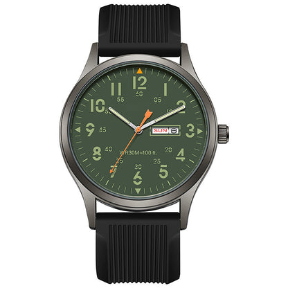 🎁2026 New Arrivals 45% OFF💥Men's Quartz Watch with Luminous Display – Dual Glow, 30M Water Resistant, Date Window 🕶️