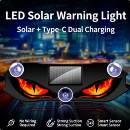🚗🔆 Solar-Powered LED Car Warning Light – 47% OFF! Solar-powered, weatherproof, automatic activation at dark – for more safety on the roadside. 🔥🛡️