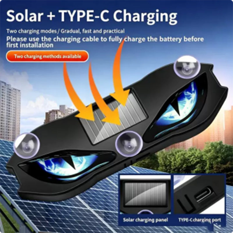 🚗🔆 Solar-Powered LED Car Warning Light – 47% OFF! Solar-powered, weatherproof, automatic activation at dark – for more safety on the roadside. 🔥🛡️