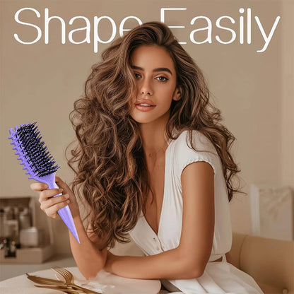 📢📢46% OFF !! ⏰Ventilated Detangling Brush for Curly Hair