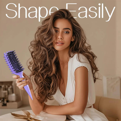 📢📢46% OFF !! ⏰Ventilated Detangling Brush for Curly Hair