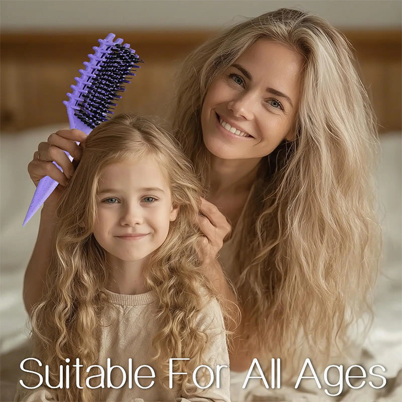 📢📢46% OFF !! ⏰Ventilated Detangling Brush for Curly Hair
