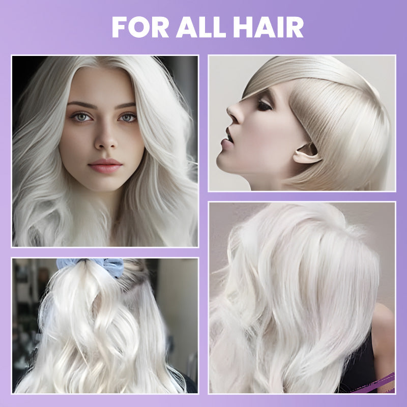 👱‍♀️Want to lighten your hair color?Your hair needs urgent care!Moisturizing Purple Hair Mask with Long-Lasting Scent