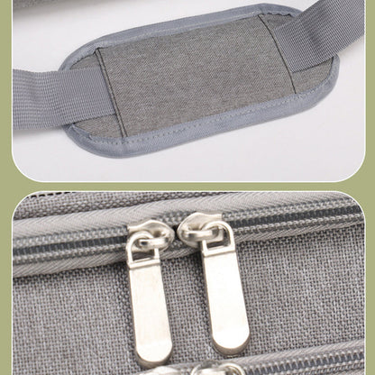 🏆LAST DAY 45% OFF🐾Large Foldable Mesh Cat Carrier Bag