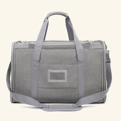 🏆LAST DAY 45% OFF🐾Large Foldable Mesh Cat Carrier Bag