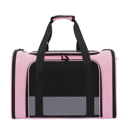 🏆LAST DAY 45% OFF🐾Large Foldable Mesh Cat Carrier Bag