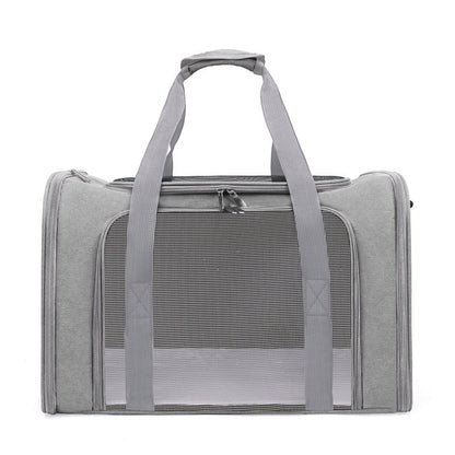 🏆LAST DAY 45% OFF🐾Large Foldable Mesh Cat Carrier Bag