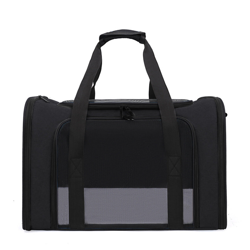 🏆LAST DAY 45% OFF🐾Large Foldable Mesh Cat Carrier Bag