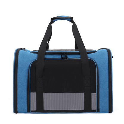 🏆LAST DAY 45% OFF🐾Large Foldable Mesh Cat Carrier Bag