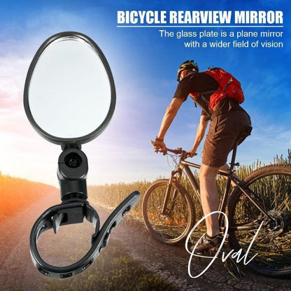 ⏳Limited-time 49% off⏰360 Degree Rotating Rearview Mirror🚴‍♂️🔎
