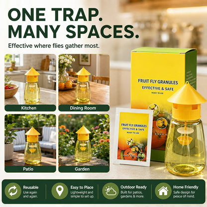 ⏳💥Final 3 hours-￡9.99!! 🔥 Indoor and Outdoor Hanging Fly Trap