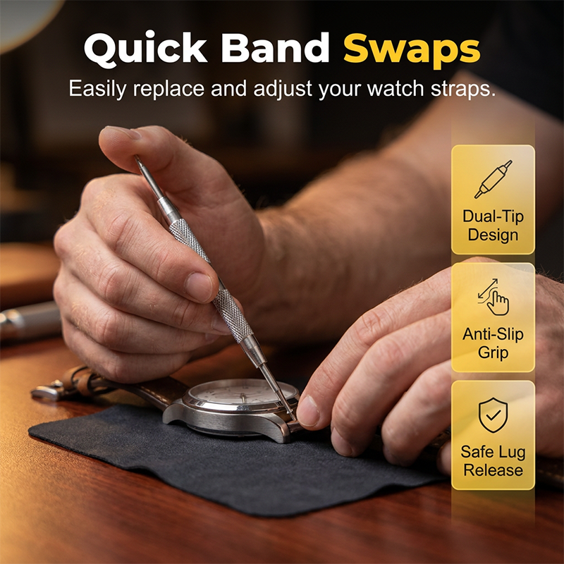 📢📢48% OFF !! ⏰ Complete 72-Piece Watch Repair Kit ⌚ Everything You Need to Fix, Adjust & Revive Your Watch – All in One Box ✨