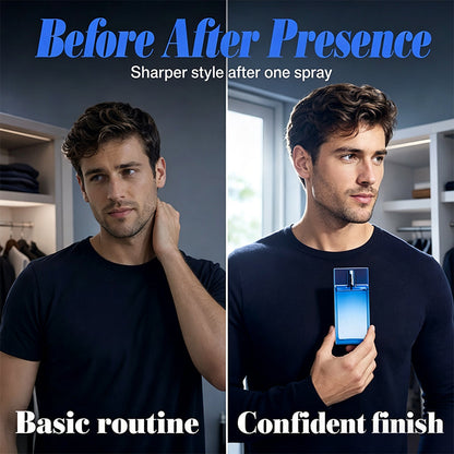 💗LAST DAY SALE 49% OFF⚡50K+ SOLD💕Eau de Parfum for Men 90 ml | Long Lasting Fresh Citrus & Aquatic Perfume Spray | Arabic Luxury Fragrance for Him | Best Men’s Perfume Gift | Everyday Wear Masculine Scent