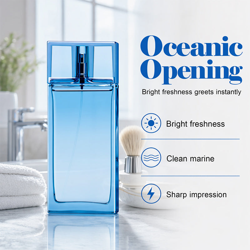 💗LAST DAY SALE 49% OFF⚡50K+ SOLD💕Eau de Parfum for Men 90 ml | Long Lasting Fresh Citrus & Aquatic Perfume Spray | Arabic Luxury Fragrance for Him | Best Men’s Perfume Gift | Everyday Wear Masculine Scent
