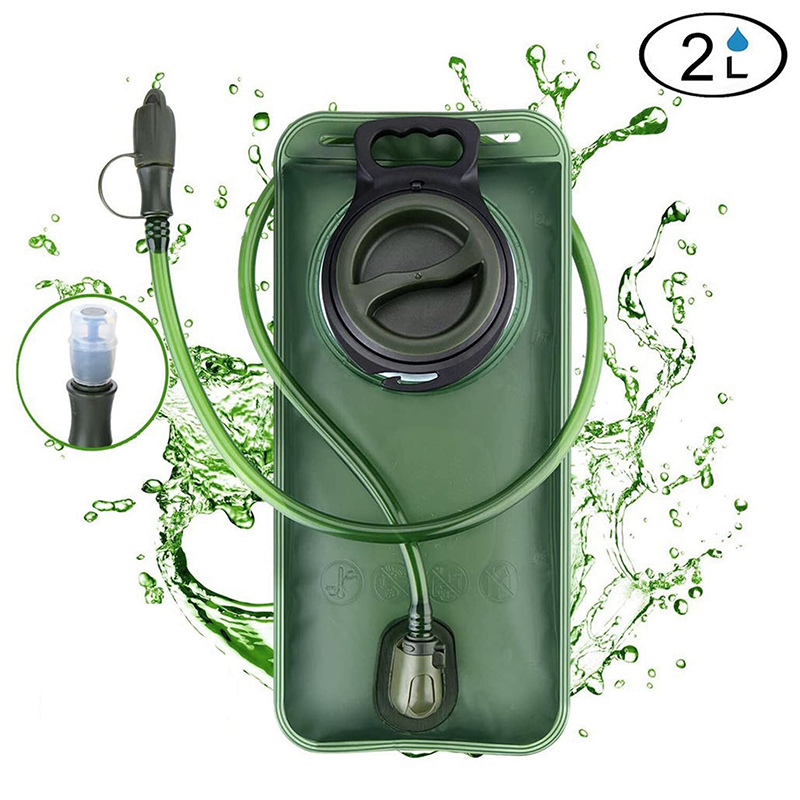 🔥40% Surprise Discount！🏕️Hydrate anytime, anywhere！💦2L Hydration Bladder with Quick-Release Tube