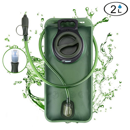 🔥40% Surprise Discount！🏕️Hydrate anytime, anywhere！💦2L Hydration Bladder with Quick-Release Tube