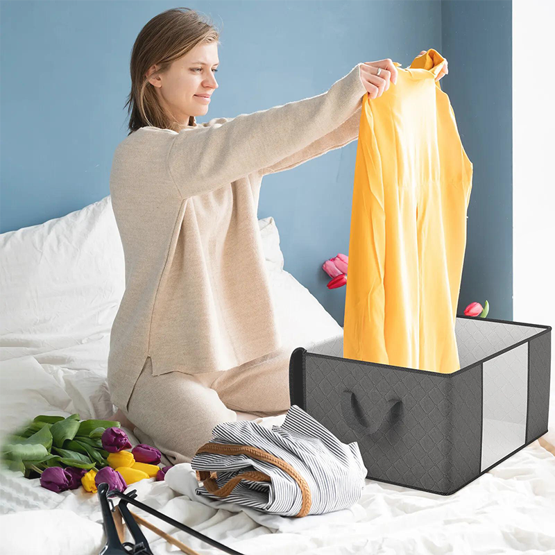 🏆Last Day Sale ONLY ￡9.99!!🔥90L Heavy-Duty Storage Bag🏆Mothproof & Airtight with Clear Window🛏️ Thick, Airtight & Moving-Ready! 🇬🇧🧳
