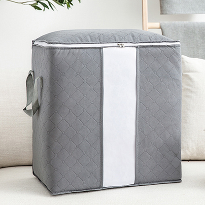 🏆Last Day Sale ONLY ￡9.99!!🔥90L Heavy-Duty Storage Bag🏆Mothproof & Airtight with Clear Window🛏️ Thick, Airtight & Moving-Ready! 🇬🇧🧳