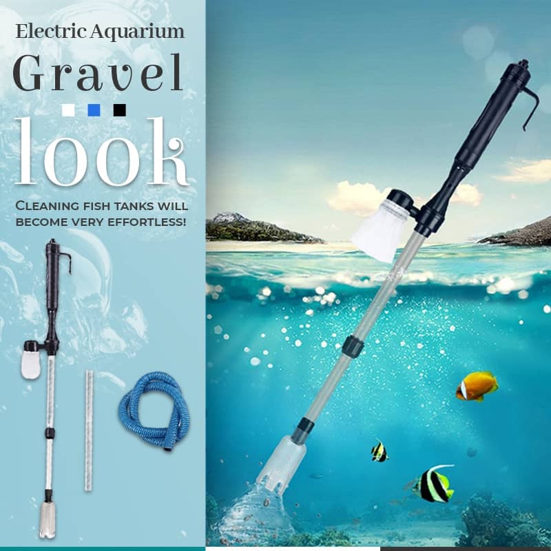 🐠⏳LAST DAY SALE ONLY￡19.99!🔥Electric Aquarium Gravel Cleaner✨