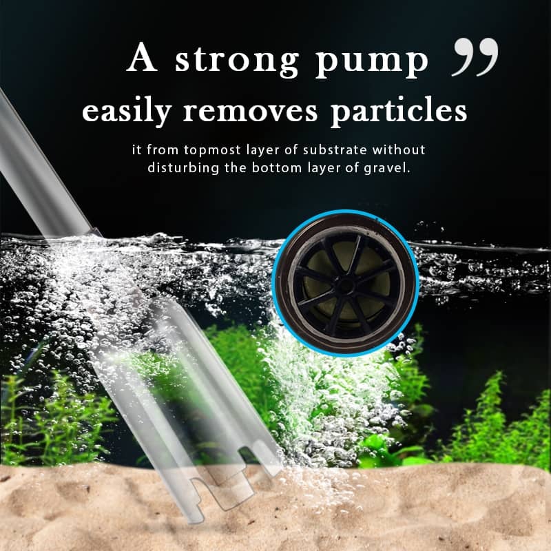 🐠⏳LAST DAY SALE ONLY￡19.99!🔥Electric Aquarium Gravel Cleaner✨