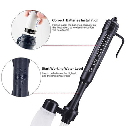 🐠⏳LAST DAY SALE ONLY￡19.99!🔥Electric Aquarium Gravel Cleaner✨