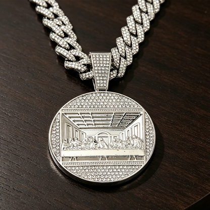 📢📢40% OFF !! ⏰Statement Cuban Pendant Chain Necklace