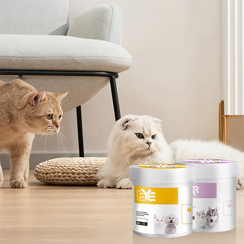 🥳2026 HOT SALE🥳💞50K+ SOLD!🐾🌿 50% OFF! Natural Plant‑Based Pet Wipes – Aloe vera & glycerin, pH‑balanced. Gently removes tear stains & earwax. Safe for daily use! 🧻✨