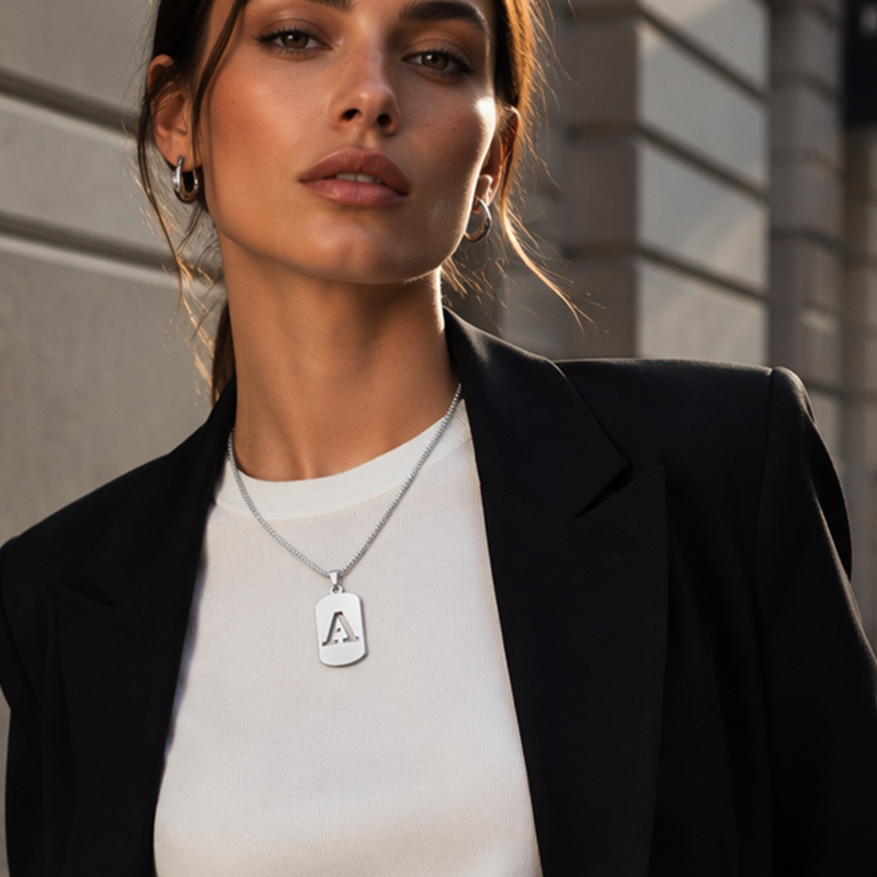 📢📢40% OFF !! ⏰Minimal Initial Necklace for Women & Men