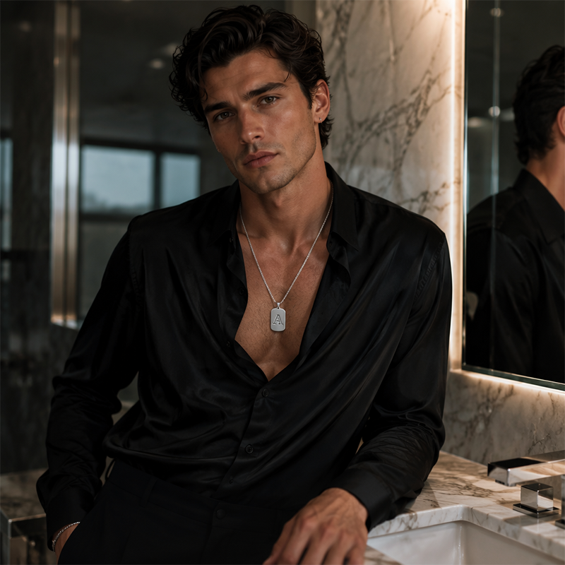 📢📢40% OFF !! ⏰Minimal Initial Necklace for Women & Men