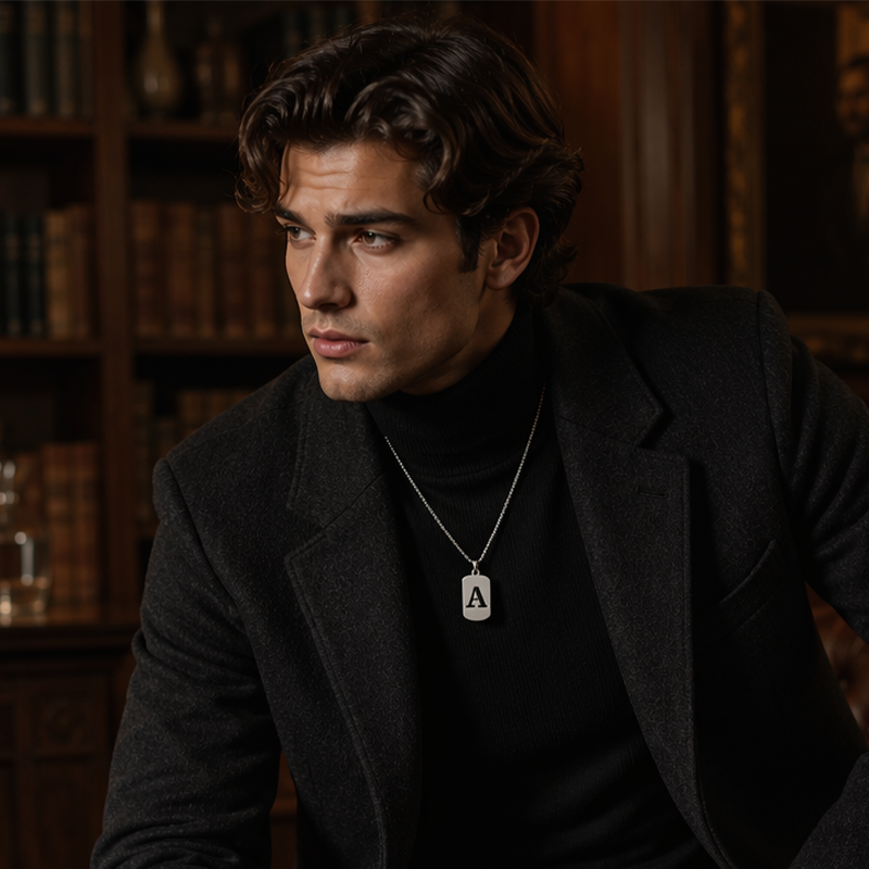 📢📢40% OFF !! ⏰Minimal Initial Necklace for Women & Men