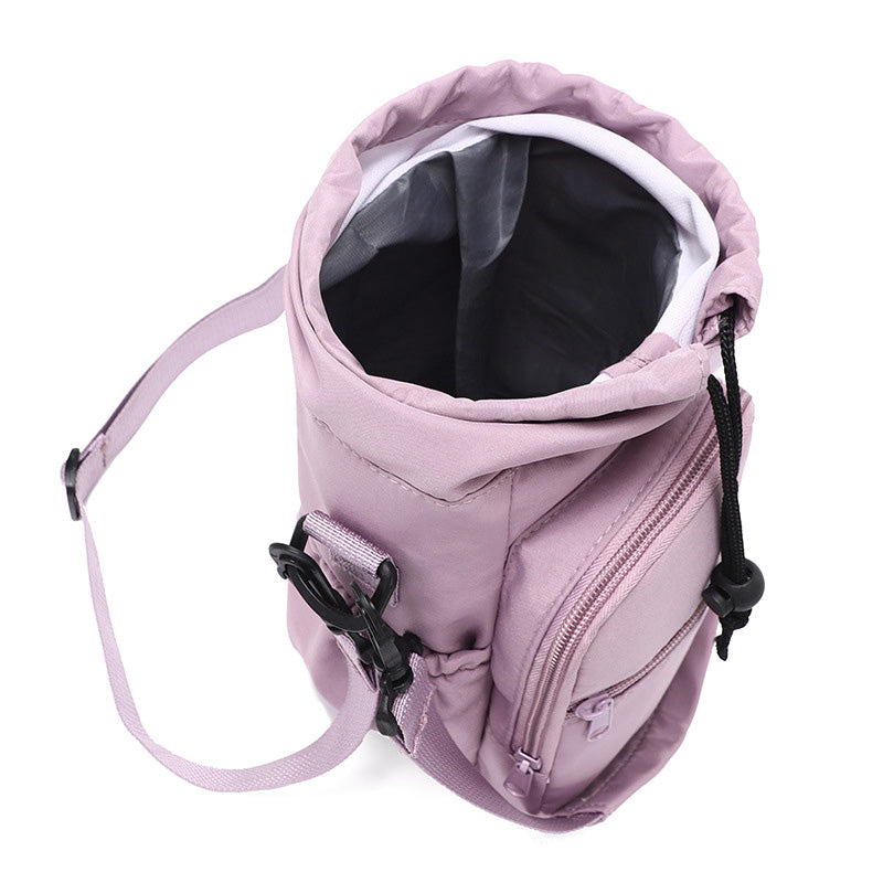 🏆 Last Day Special Price £9.99 ! 🚶Water Bottle Carrier Bag with Phone Pockets