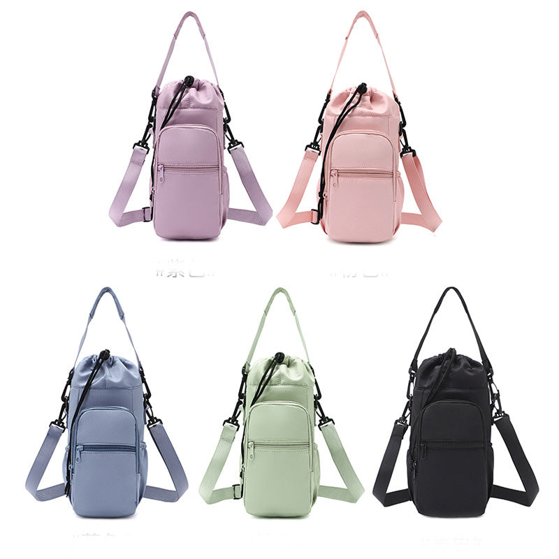 🏆 Last Day Special Price £9.99 ! 🚶Water Bottle Carrier Bag with Phone Pockets