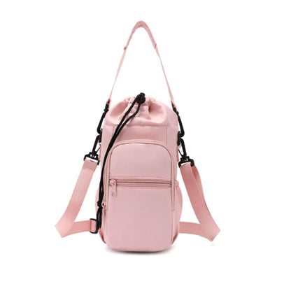 🏆 Last Day Special Price £9.99 ! 🚶Water Bottle Carrier Bag with Phone Pockets
