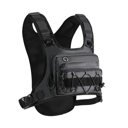 🔥Hot Sale 50% OFF🔥Front & Back Cycling Vest Pack for Men – Hydration Ready, 3L Storage, Breathable Mesh 🏃