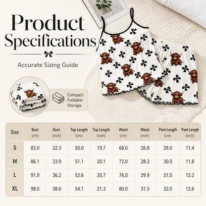 📢📢 49% OFF !! ⏰ Summer Thin Spaghetti Strap Halterneck Loungewear Set