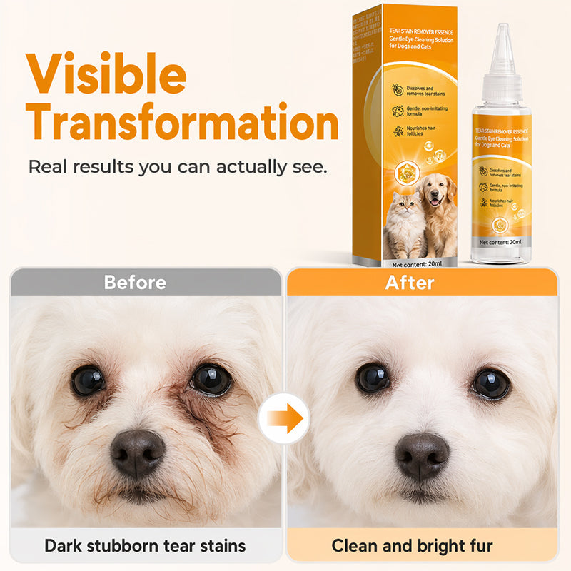 🐶 First 50 customers enjoy 50% off! ✨ Gentle pet eye care – cleanses the skin around the eyes and provides daily grooming 👀
