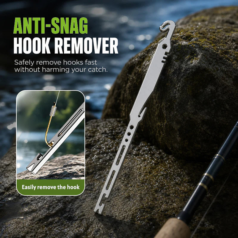 🔥Hot Sale 50% OFF🎨6-in-1 Stainless Steel Fishing Multi Tool Hook Remover and Knot Tyer