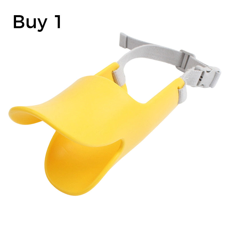 🎉🎉Surprise 50% off！🐕Protect you and your furry friends！😊Cute Duck Bill Silicone Dog Muzzle