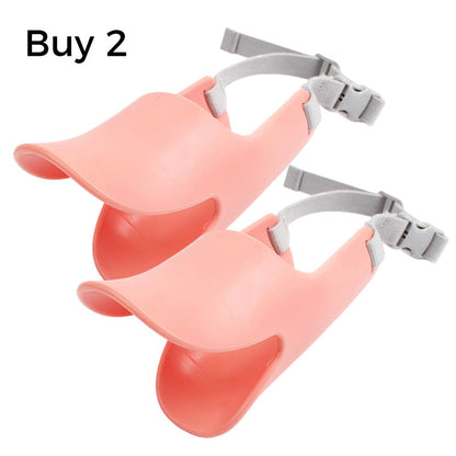 🎉🎉Surprise 50% off！🐕Protect you and your furry friends！😊Cute Duck Bill Silicone Dog Muzzle
