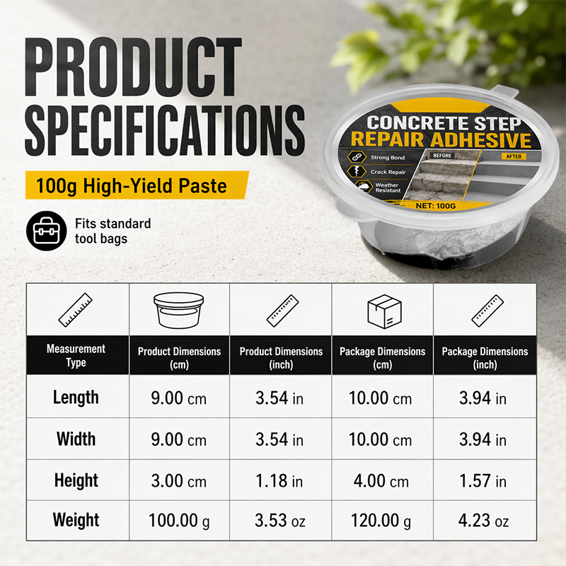 Concrete Step Repair Adhesive