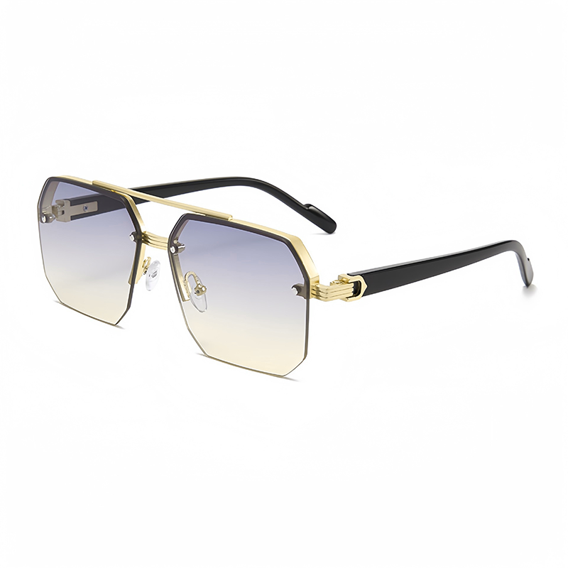 📢📢50% OFF !! ⏰Men's Stylish Geometric Polygon Sunglasses