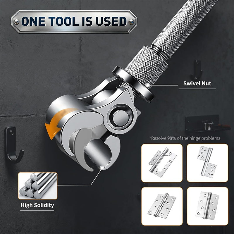 🎉 2026 Sale — Over 25,000 Sold! 💞 Universal Adjustable Door Hinge Wrench