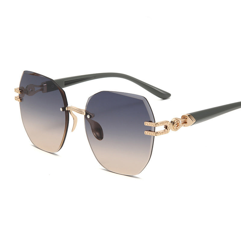 ⏳Time-Limited Special⏰Statement Rimless Sunglasses